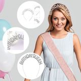 Hediye Bahçesi Birthday Queen Yazılı Kraliçe Taç