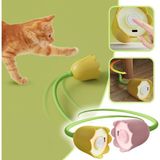 Hediye Bahçesi Hareketli Çiçek Kedi Oyuncağı - Renkli