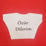 Hediye Bahçesi Özür Dilerim Yazılı Peluş Oyuncak Ayı Tişörtü - Renkli - Belirtilmemiş