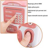 Hediye Bahçesi Parmak İzi ve Şifreli Elektronik ATM Kumbara
