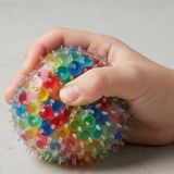 Hediye Bahçesi Sulu Stres Topu - Tırtıklı - Şeffaf Oyuncak - Renkli - Belirtilmemiş