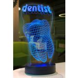 hediye-ci Diş Doktoru Hediyesi Dentist Led Lamba Hed83600233 Hediyelik