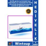 #Hediye Dekoratif Masa Üstü Aksesuarı Titanik Akrilik Sıvı Hareketli Estetik Hediyelik Batmayan Gemi