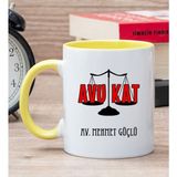 Hediye Dükkanı Kişiye Özel Avukat Sarı Kupa Bardak