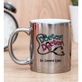 Hediye Dükkanı Kişiye Özel Doktor Doktor Silver Kupa Bardak