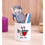 Hediye Dükkanı Kişiye Özel Doktor Seramik Kalemlik