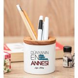 Hediye Dükkanı Kişiye Özel Dünyanın En Iyi Annesi Kalemlik