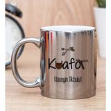 Hediye Dükkanı Kişiye Özel Erkek Kuaförü Silver Kupa Bardak