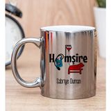 Hediye Dükkanı Kişiye Özel Hemşire Silver Kupa Bardak