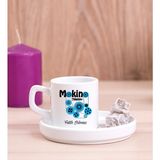 Hediye Dükkanı Kişiye Özel Makine Teknikeri Concept Türk Kahvesi Fincanı