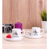 Hediye Dükkanı Kişiye Özel Osmanlı Tuğralı Ikili Concept Türk Kahvesi Fincanı