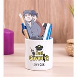 Hediye Dükkanı Kişiye Özel Özel Güvenlik Seramik Kalemlik