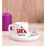 Hediye Dükkanı Kişiye Özel Savcı Concept Türk Kahvesi Fincanı