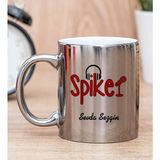 Hediye Dükkanı Kişiye Özel Spiker Silver Kupa Bardak
