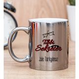 Hediye Dükkanı Kişiye Özel Tıbbi Sekreter Silver Kupa Bardak