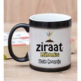 Hediye Dükkanı Kişiye Özel Ziraat Mühendisi Sihirli Kupa Bardak