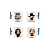 Hediye Galerisi Harry Poterr & Hogwarts Öğretmenleri 4'lü Tasarımlı Mavi T Bardak
