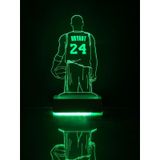 Hediye Kobe Bryant 3D Led Masaüstü Ve Gece Lambası