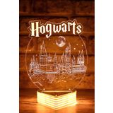 Hediye Kovanı Harry Potter Hogwarts Kalesi 3d Led Lamba