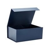 Hediye Kutusu Boş Mıknatıslı Kapak Lacivert 22X17X9.5Cm Hij Lacivert
