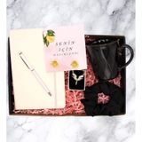 Hediye Kutusu - Defter & Kalem & Kupa & Kolye & Toka