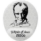Hediye Labs Atatürk Fikirler Ölmez Bilek Destekli Mouse Pad