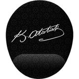 Hediye Labs Atatürk Imza Bilek Destekli Mouse Pad