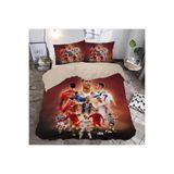 hediye nevresim Cristiano Ronaldo 3d baskılı çift kişilik nevresim takımı renkli 200 x 220