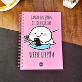 Hediye Ofisi Canım Ben Şimdi Çileden Çıktım Nereye Geleyim? Tasarımlı Konuşan Ajanda Akademik Yıllık Ajanda