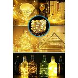 Hediye Ofisi Peri LED Işık 300 cm (Sarı) Pilli + 15 Adet Küçük Mandal
