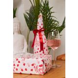Hediye Paketleme Kağıdı: 10 Adet Yüksek Kaliteli Özel I Love YouBaskılı Pelur 30gr. Pelur Kağıtlarımızla Şık Hediyeler Hazırlayın 34*48CM