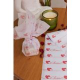 Hediye Paketleme Kağıdı: 50 Adet Yüksek Kaliteli Özel Kalp Yolu Baskılı Pelur 17gr. Pelur Kağıtlarımızla Şık Hediyeler Hazırlayın 48*68CM