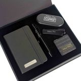 Hediye Rengi 23968 İsme Özel Exclusive Ayna Çakmak Siyah Kalem ve Defter Seti