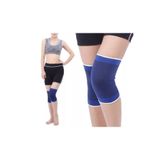 Hediye Rüzgarı Elastik 2'li Dizlik Set Mavi Sporcu Bandaj Koruyucu
