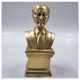 Hediye Seviyorum Atatürk Biblo Büst - Altın