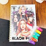 Hediye Vakti Bts Girl Konuşan Ajanda & Ruh Halim Keçeli Kalem Hediye Seti – K-Pop Temalı Motivasyonlu Planlayıcı - Çok Renkli - standart