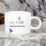 Hediye Vakti Gazetecilere Özel Motto Kahve Fincanı - Beyaz - 330 ml