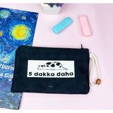 Hediye Vakti HDV 5 Dakka Daha Tasarımlı Bez Kalemlik Cüzdan