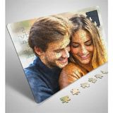 Hediye Vakti Kişiye Özel 130 Parça A3 Fotoğraf Baskılı Puzzle - 20 x 28 - Renkli