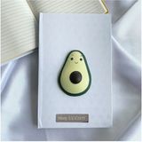Hediye Vakti Kişiye Özel Sevimli Avokado Squishy Defter