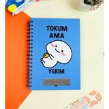 Hediye Vakti Kişiye Özel Tokum Ama Yerim Tasarımlı Konuşan Ajanda