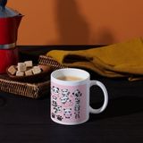 Hediye Vakti Panda Tasarımlı Kupa Bardak - Beyaz