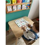 Hediye Vakti Zeka Kartları Eşleştirme Oyunu Ahşap Hafıza Kartı Oyunu Eğitici Puzzle Oyunları