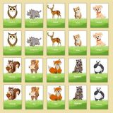 Hediye Vakti Zeka Kartları Orman Hayvanları Eşleştirme Oyunu Ahşap Eğitici Puzzle Oyuncak