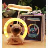 Hediyebiziz Bej Capybara - Kapibara Hello Kitty Gece Lambası Şarjlı