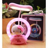 HEDİYEBİZİZ Pembe Hello Kitty Gece Lambası Şarjlı