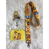 Hediyebum Garfield Boyun Askısı Yoyo ve Yan Kartlık Set