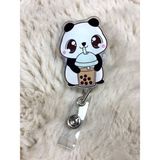 Hediyebum Kahve Içen Panda Yoyo Kartlık