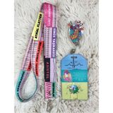 Hediyebum Kalp Desenli Boyun Askı İpi ve Yoyo Set Dik Kartlık 2,5mm Ritim Kalp Deseni