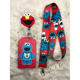 Hediyebum Susam Sokağı Bone Boyun Askısı Yoyo ve Kartlık Set